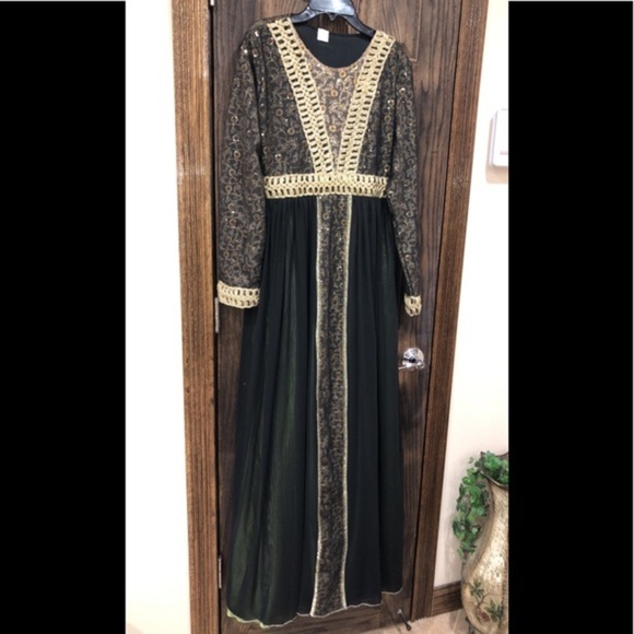 Kaftan Abaya Thobe Dress Fits Size Medium - XL NEW - Picture 7 of 8